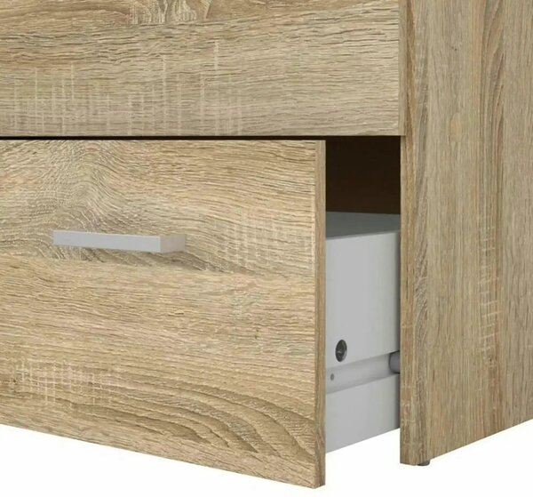 Comoda GARBO 3, stejar sonoma, PAL melaminat, 74x36x70 cm