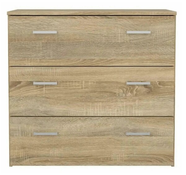 Comoda GARBO 3, stejar sonoma, PAL melaminat, 74x36x70 cm