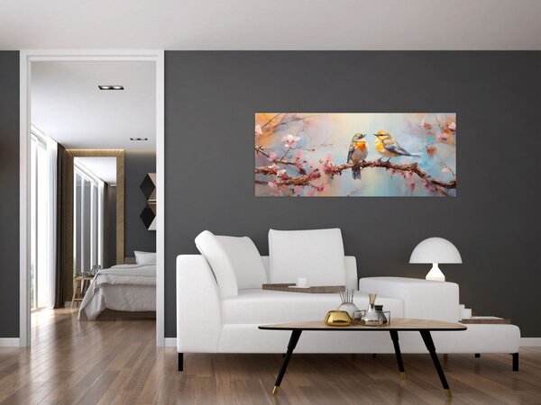Tablou - Porumbeii (120x50 cm)