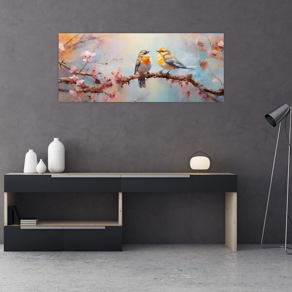 Tablou - Porumbeii (120x50 cm)