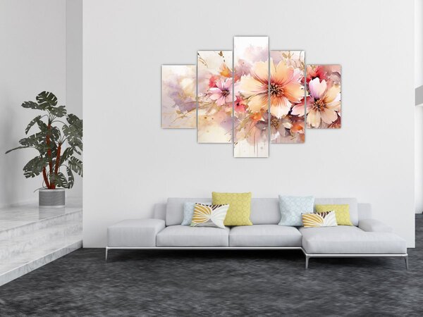 Tablou - Flori (150x105 cm)