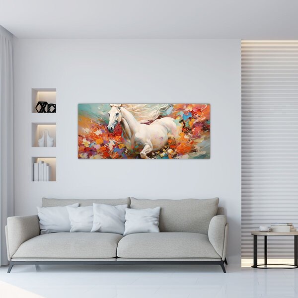 Tablou - Pictura unui cal (120x50 cm)
