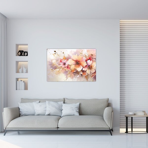 Tablou - Flori (90x60 cm)
