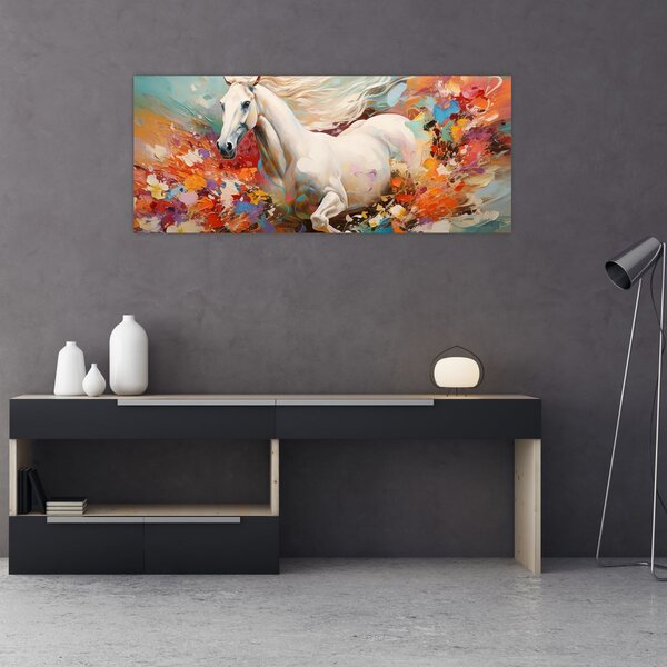 Tablou - Pictura unui cal (120x50 cm)