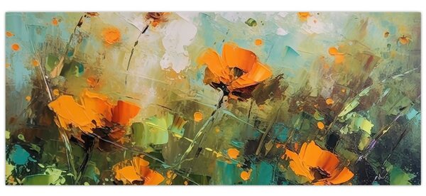 Tablou - Flori (120x50 cm)