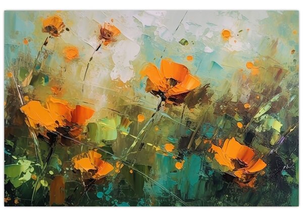 Tablou - Flori (90x60 cm)