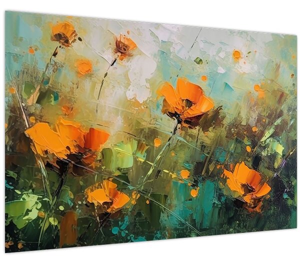 Tablou - Flori (90x60 cm)