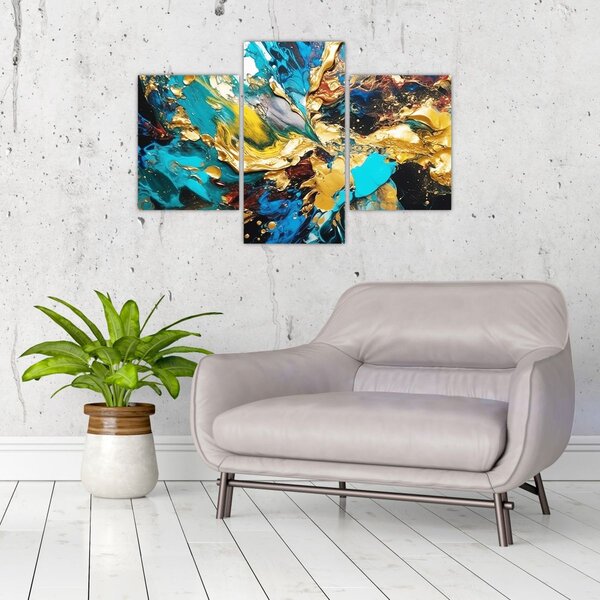 Tablou - Pictură în ulei texturată (90x60 cm)