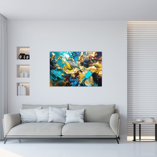Tablou - Pictură în ulei texturată (90x60 cm)