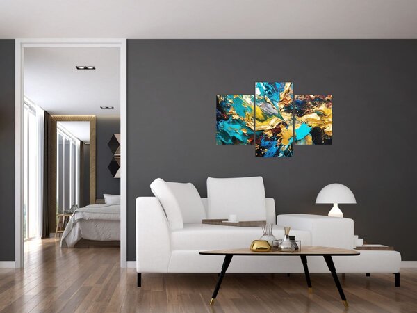 Tablou - Pictură în ulei texturată (90x60 cm)