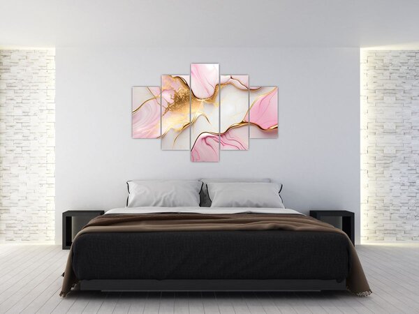 Tablou - Design de marmură (150x105 cm)