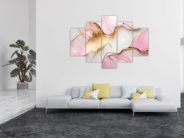 Tablou - Design de marmură (150x105 cm)