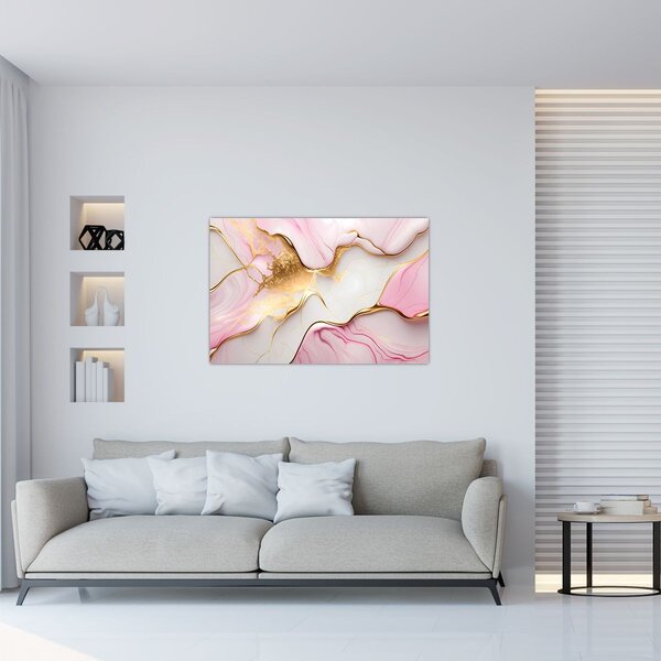 Tablou - Design de marmură (90x60 cm)