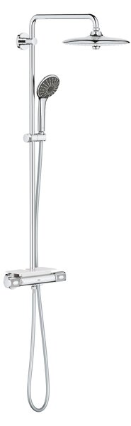 Grohe Vitalio Joy set de duș perete cu termostat cu duș de ploaie StarLight Chrome 26403002
