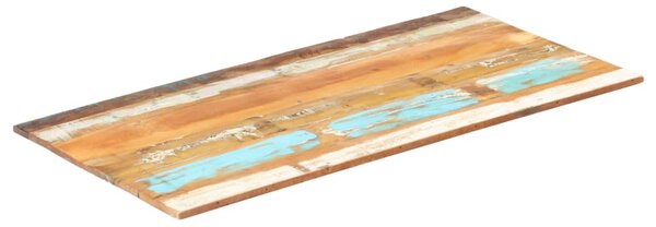 Blat masă dreptunghiular 60x120 cm lemn masiv reciclat 15-16 mm