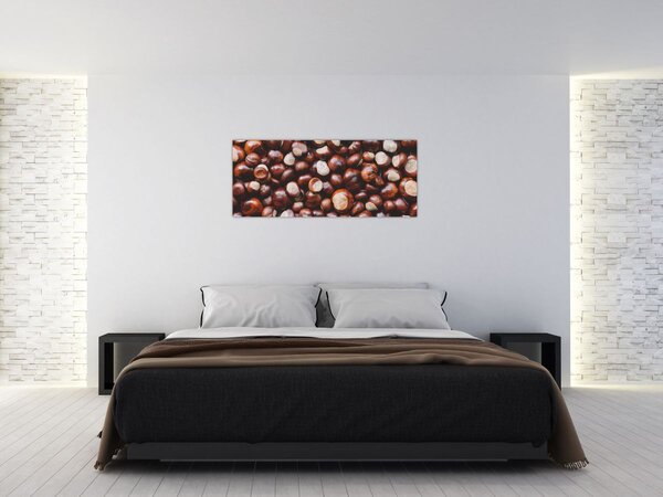 Tablou - Castane coapte (120x50 cm)