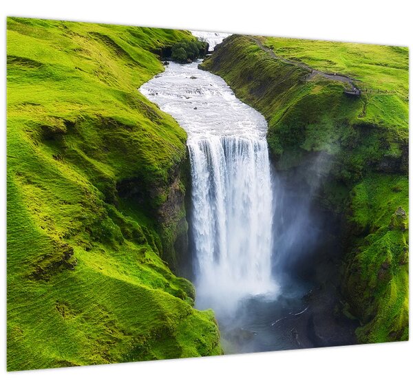 Tablou - Cascada Skogafoss (70x50 cm)