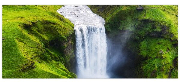 Tablou - Cascada Skogafoss (120x50 cm)