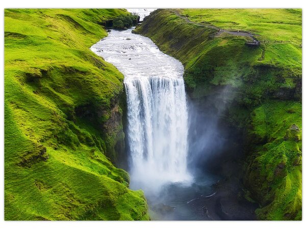 Tablou - Cascada Skogafoss (70x50 cm)
