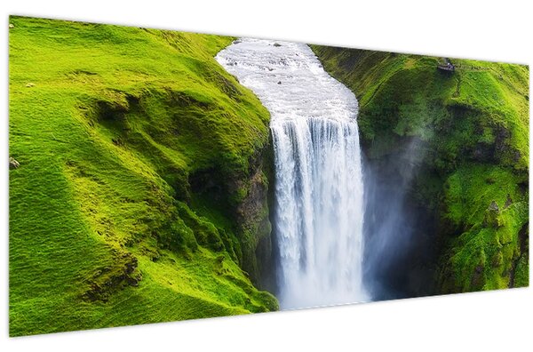 Tablou - Cascada Skogafoss (120x50 cm)