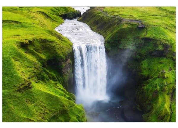 Tablou - Cascada Skogafoss (90x60 cm)