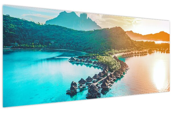 Tablou - Bora Bora (120x50 cm)