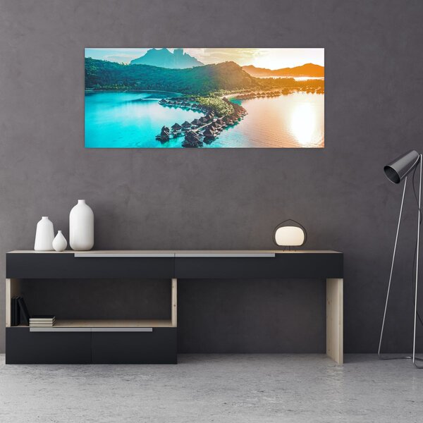 Tablou - Bora Bora (120x50 cm)