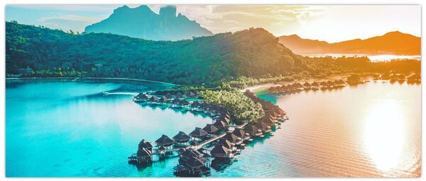 Tablou - Bora Bora (120x50 cm)