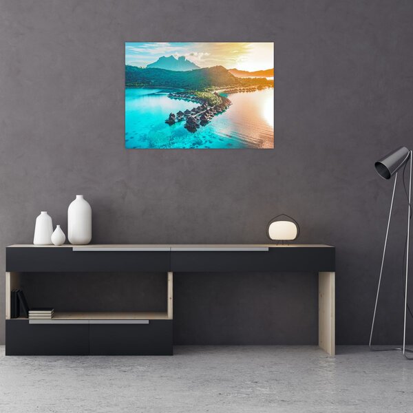 Tablou - Bora Bora (70x50 cm)