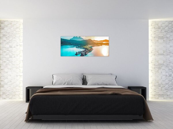 Tablou - Bora Bora (120x50 cm)