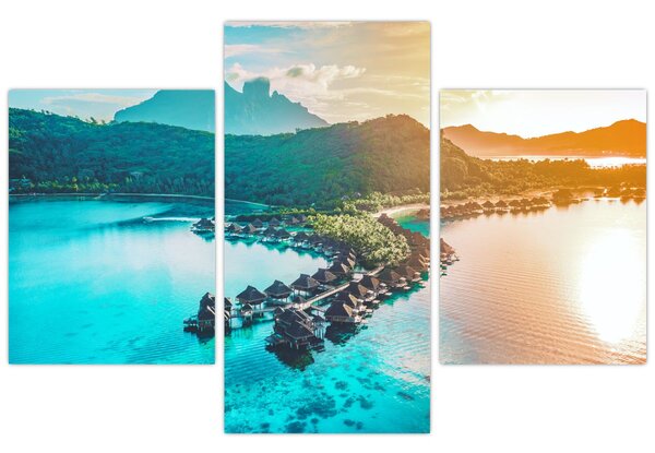 Tablou - Bora Bora (90x60 cm)