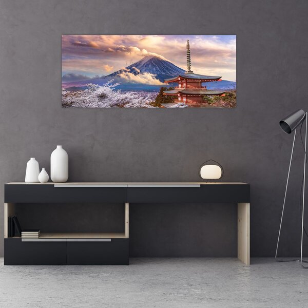 Tablou - Muntele Fuji (120x50 cm)