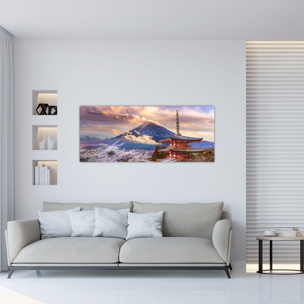 Tablou - Muntele Fuji (120x50 cm)