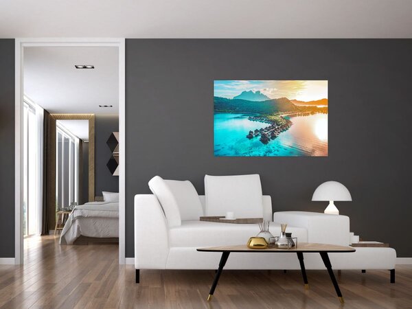 Tablou - Bora Bora (90x60 cm)