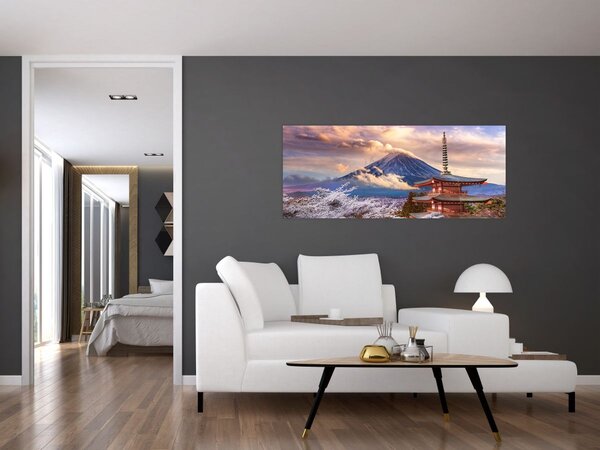 Tablou - Muntele Fuji (120x50 cm)