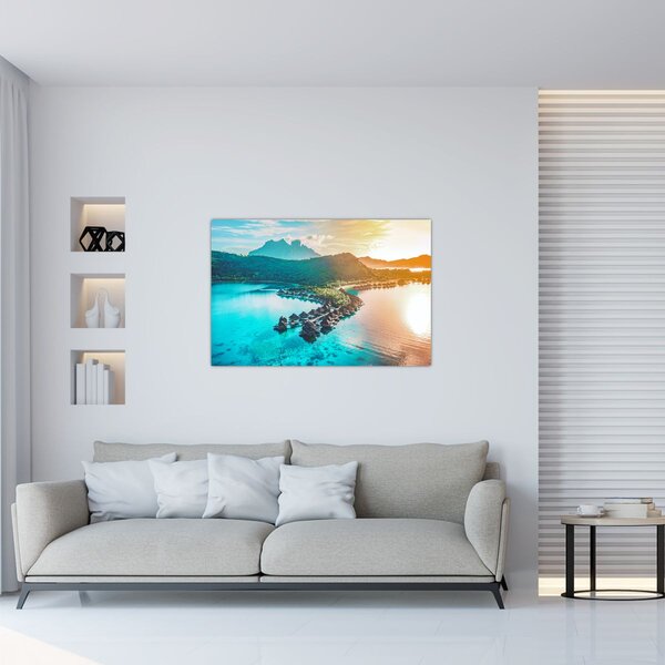 Tablou - Bora Bora (90x60 cm)