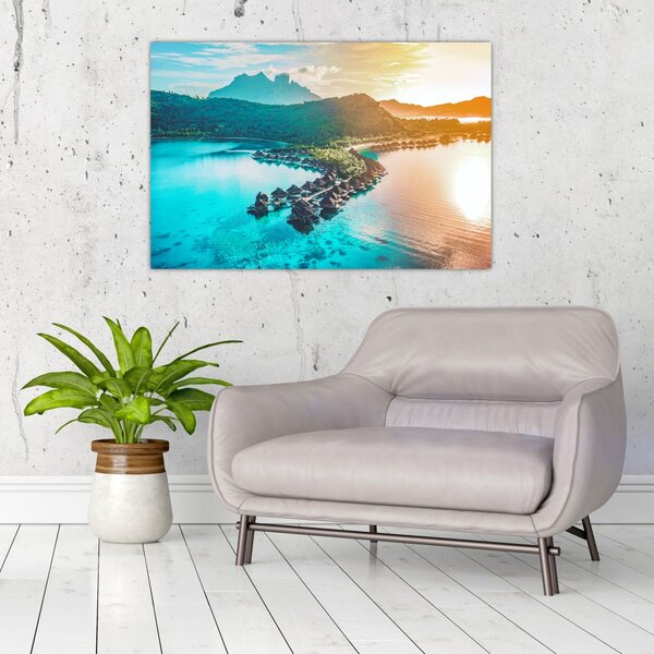 Tablou - Bora Bora (90x60 cm)
