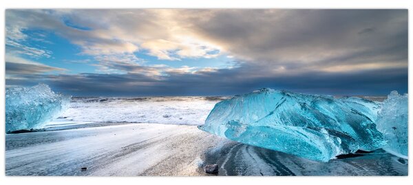 Tablou - Plaja Diamond Beach (120x50 cm)