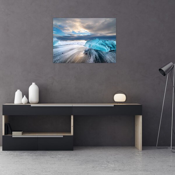 Tablou - Plaja Diamond Beach (70x50 cm)