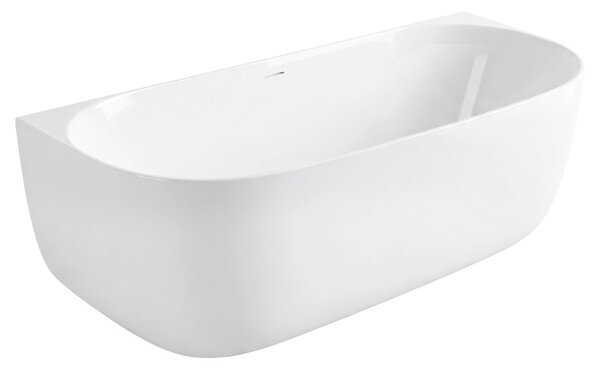 Cadă de baie acrilică independentă Rea Eris, 170x80 cm, albă, REA-W4400