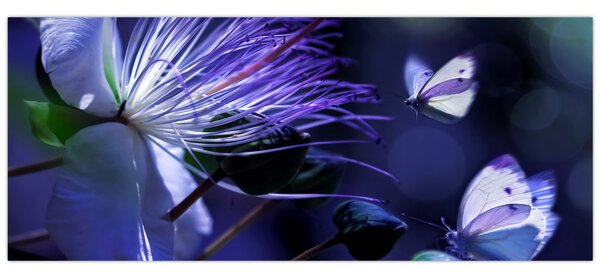 Tablou - Floare tropicală (120x50 cm)