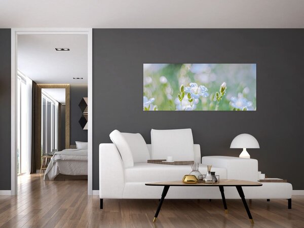 Tablou - Flori delicate (120x50 cm)
