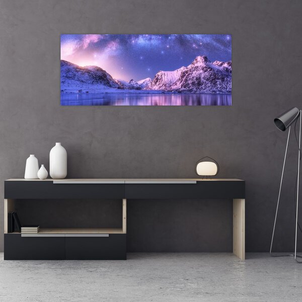 Tablou - Peisaj arctic (120x50 cm)