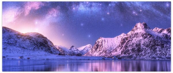 Tablou - Peisaj arctic (120x50 cm)