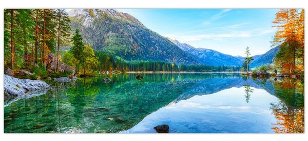 Tablou - Lacul Hintersee (120x50 cm)