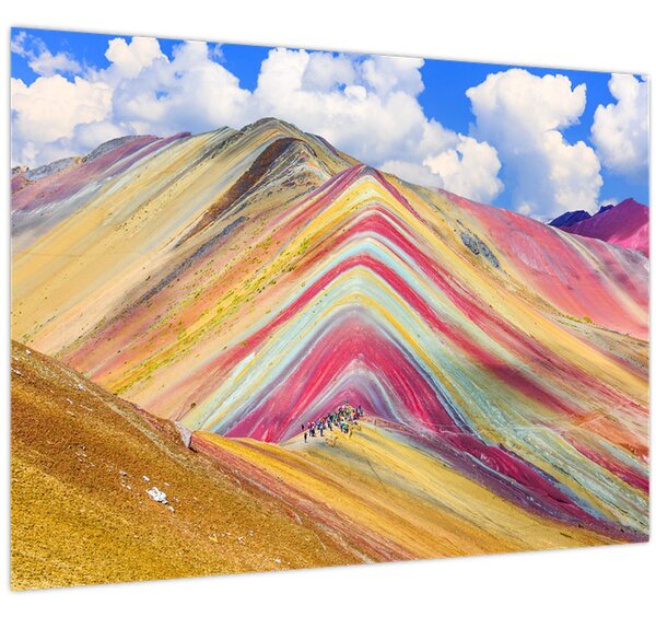 Tablou - Muntele Curcubeu, Peru (70x50 cm)