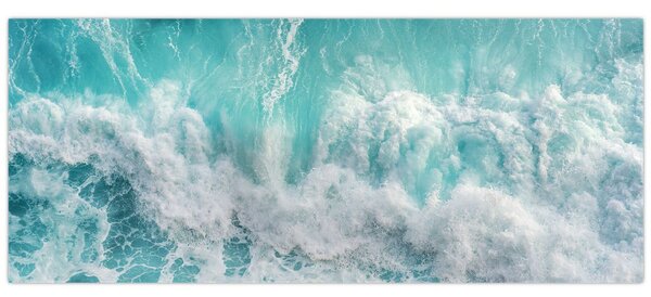 Tablou - Vedere a valurilor oceanului (120x50 cm)