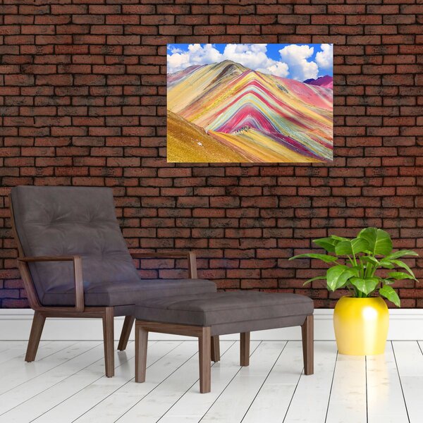 Tablou - Muntele Curcubeu, Peru (70x50 cm)