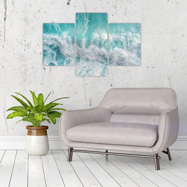 Tablou - Vedere a valurilor oceanului (90x60 cm)