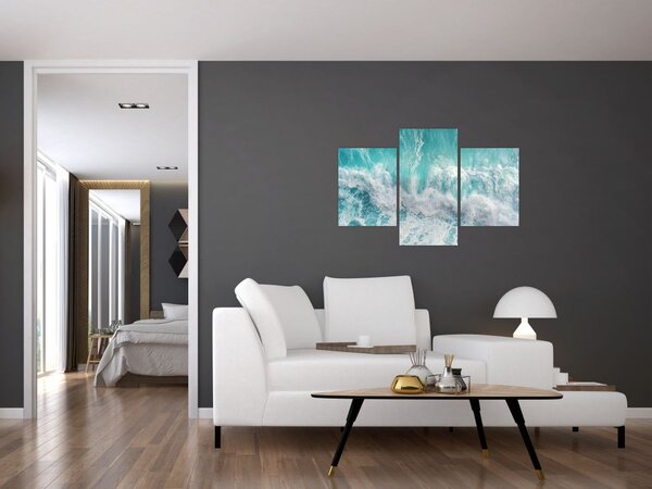 Tablou - Vedere a valurilor oceanului (90x60 cm)